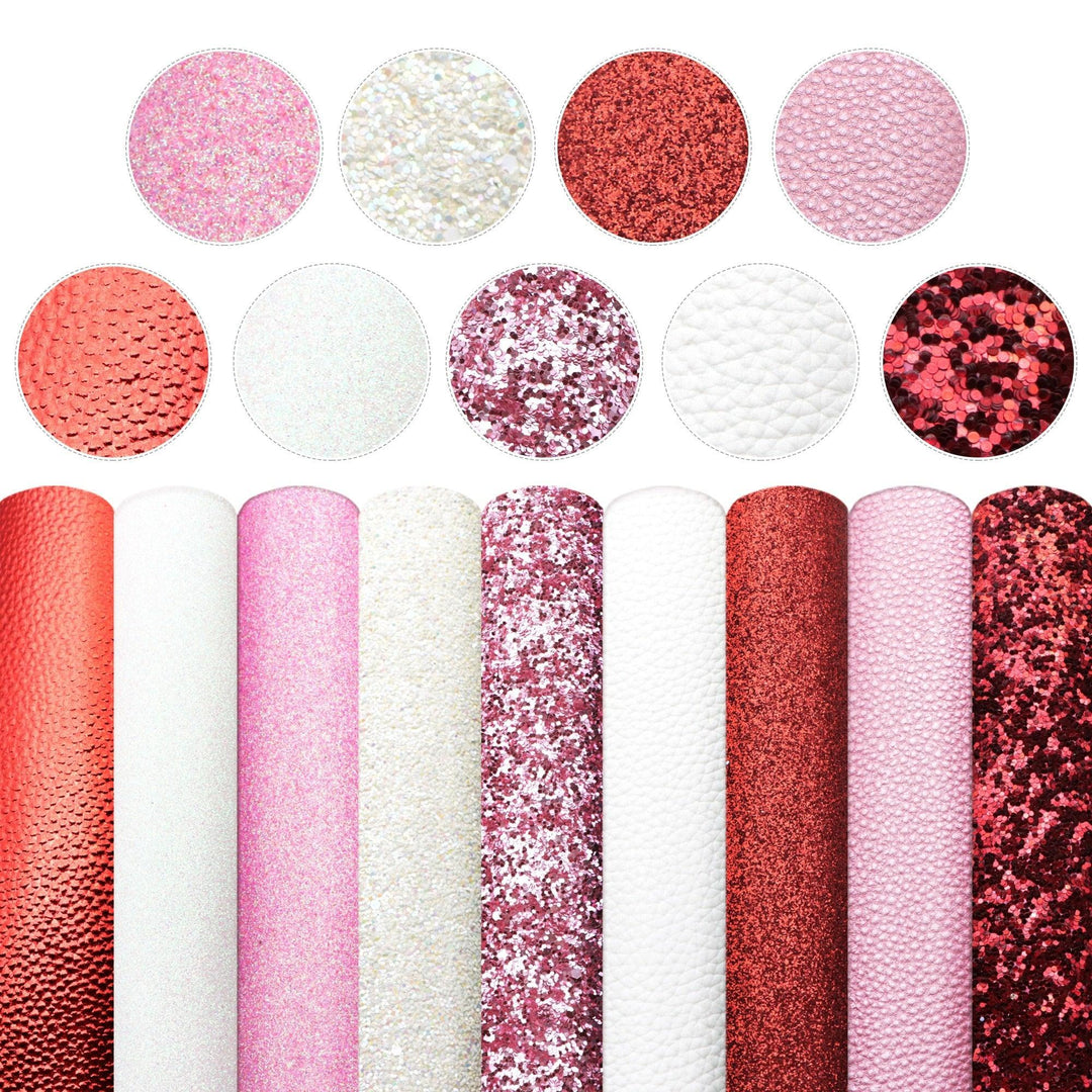 Lisslune | Shimmering DIY Glitter Craft Collection - 5 Sparkling Sheets