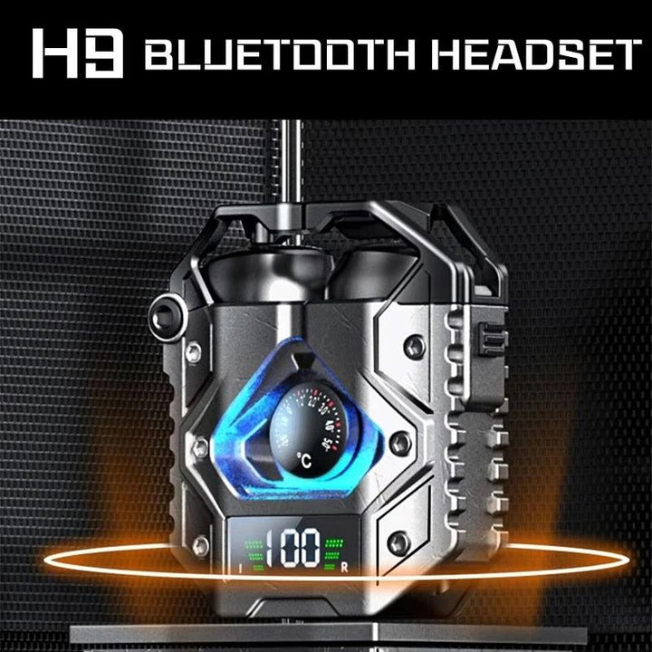 Lisslune | Experience premium audio with LEEDOAR H9 TWS metal earbuds with Bluetooth 5.3