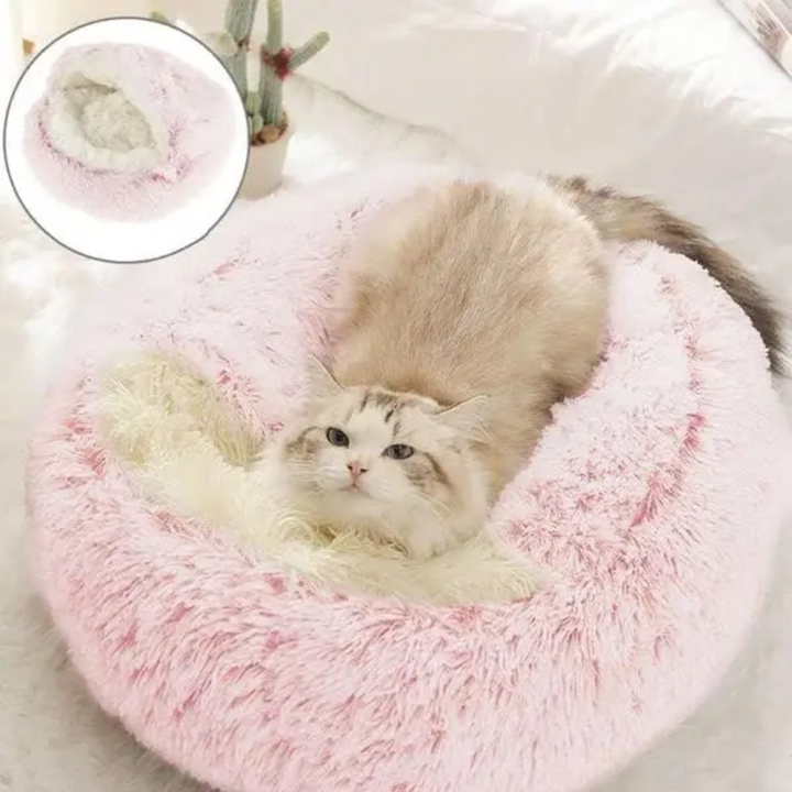 Lisslune | Cozy Cave Pet Bed | Calming & Comfortable Dog Bed for Deep Relaxation