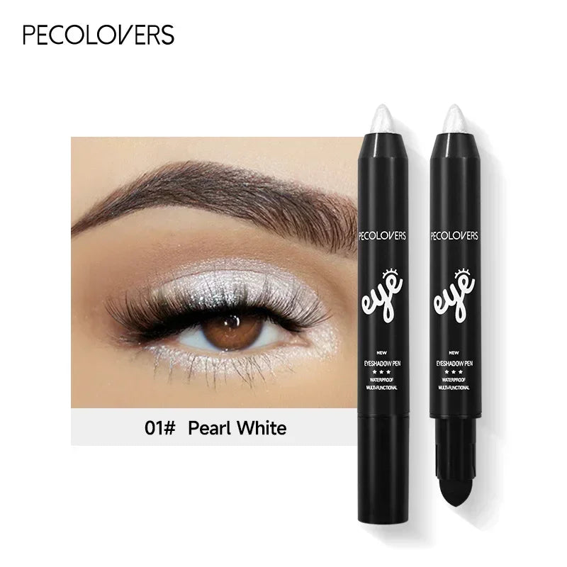 Rynx | Gold-brown Pearl Eyeshadow Eyeliner Pencil Glitter Eyeshadow Makeup Pigment Silk Worm Eyeshadow Pencil