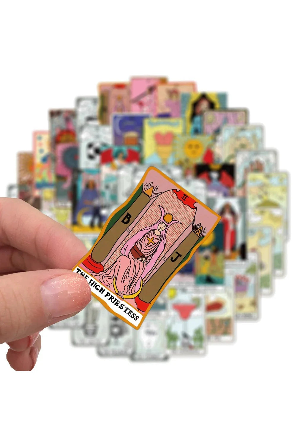 Lisslune | Tarot Doodle Scrapbooking Stickers
