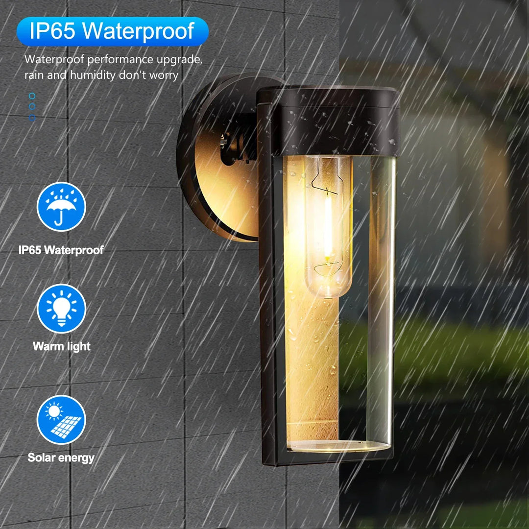 Lisslune | Lavenham Solar Garden Lights - Perfect Solar Lights for Outdoor Spaces