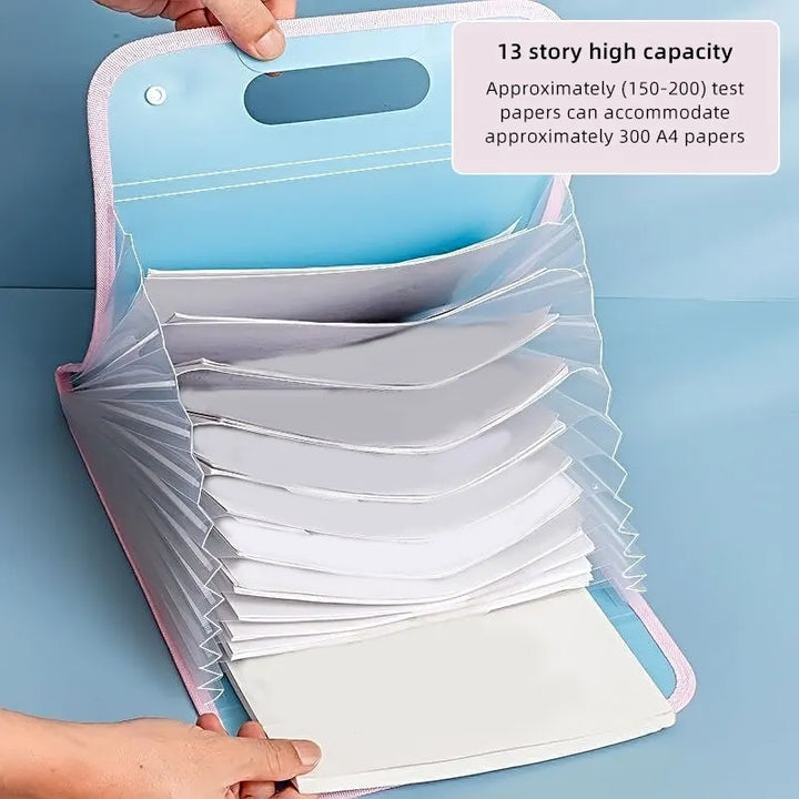 Lisslune | Accordion Multi-Section Easy Sorting Document Organizer