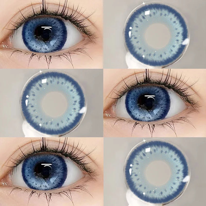 Rynx | 1Pair Myopia Color Contact Lenses for Eyes Fashion High Quality Beauty Pupil Student Color Makeup New