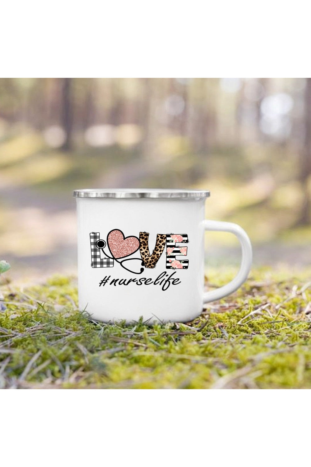Lisslune | Life Themes Enamel Mug
