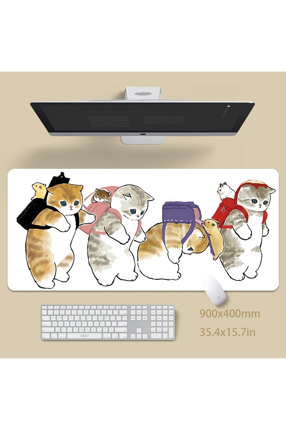 Lisslune | XXL Computer pad desk mat