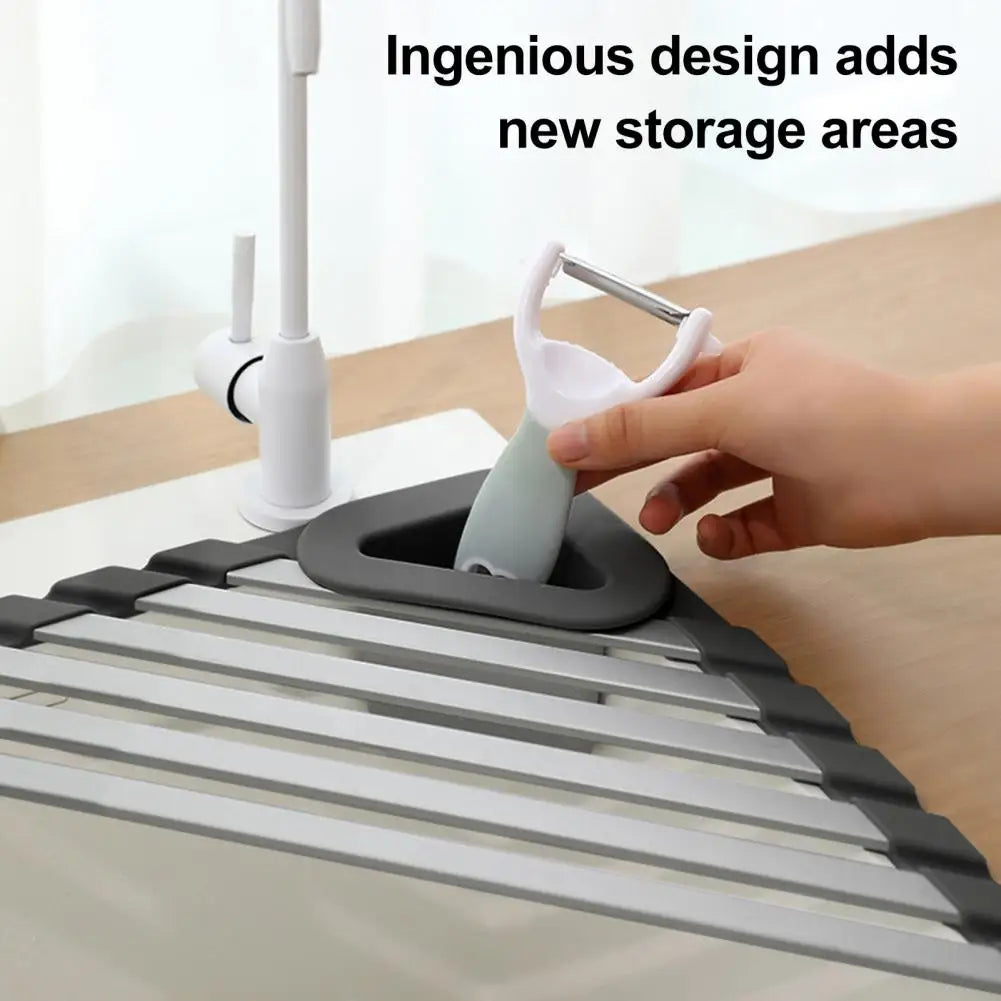 Lisslune | Triangle Slip-Resistant Sink Corner Storage Shelf Rack