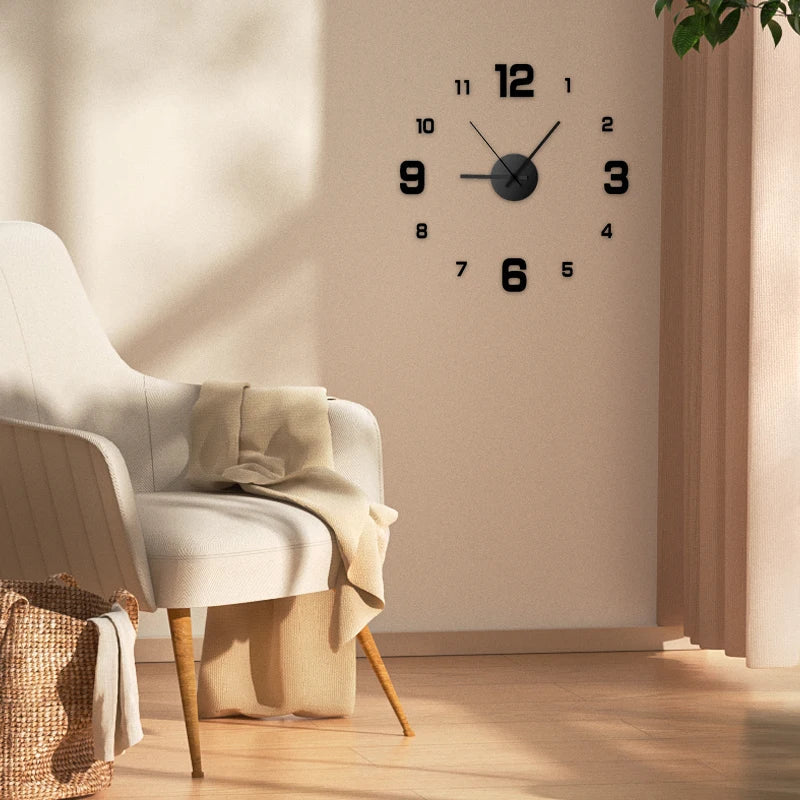 Lisslune | Creative frameless wall clock