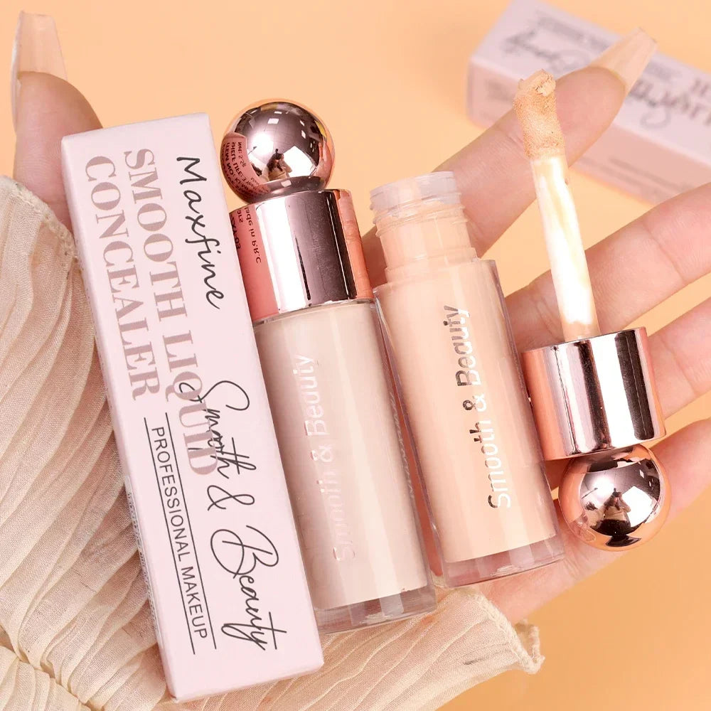 Rynx | High coverage liquid concealer Long-lasting moisture base Invisible pores Dark circles Freckles Face contour Blush Makeup
