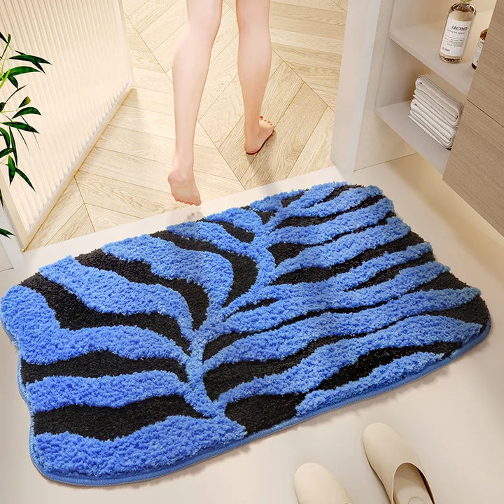 Rynx | Tufting Plant Bathroom Mat Living Room Rug Soft Bath Mat Bedroom Night Storage Carpet Door Floor Non-Slip Mat Aesthetic Home Decor
