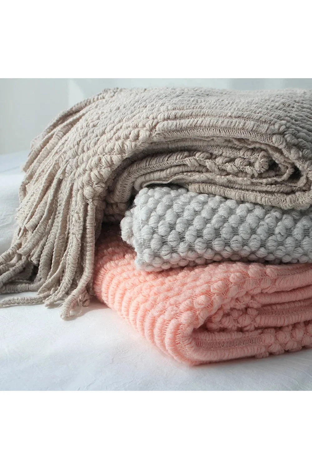 Lisslune | dune textured throw blanket