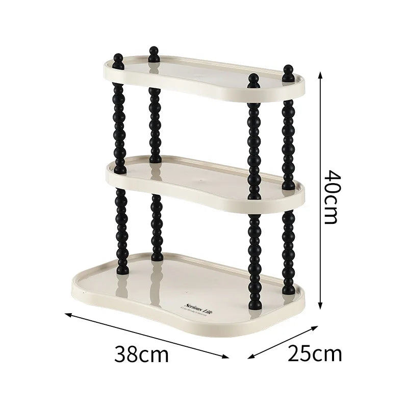 Rynx | INS Style multilayer storage shelf bathroom countertop cosmetic display desktop cup storage rack aromatherapy perfume holder