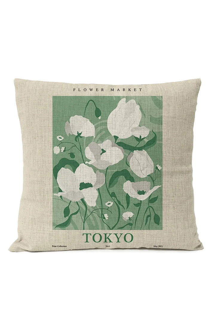 Lisslune | Moon Floral Pillowcase