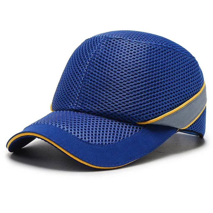 Lisslune | Red Safety Bump Cap - Helmet with hard ABS inner core for head protection at home, work, and factory