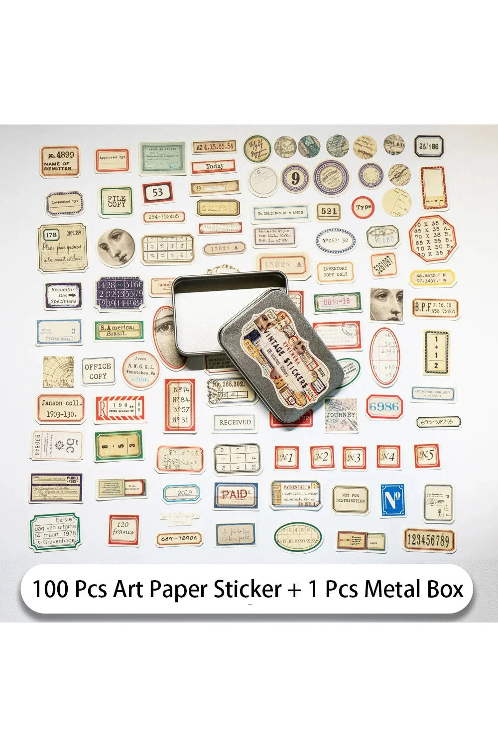 Lisslune | Ephemera Scrapbooking Stickers