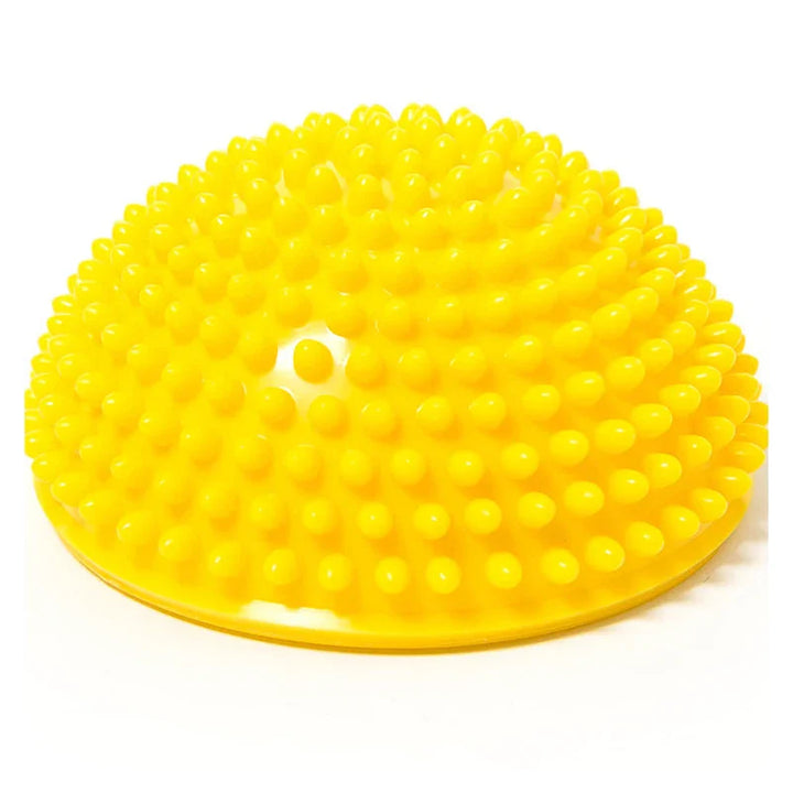Rynx | 1pc Fitness Yoga Ball, PVC sensory training ball, half-round ball, balance training ball, tactile massage ball