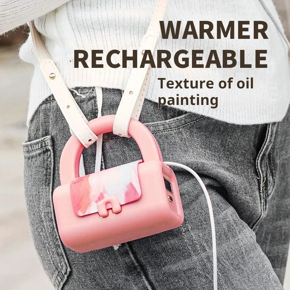 Lisslune | Handbag Digital Display Hand Warmer Power Bank