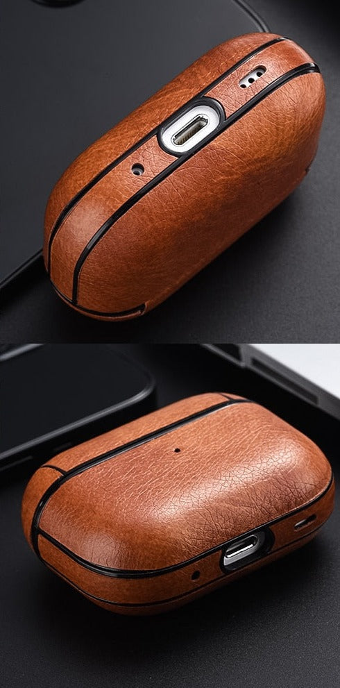 Lisslune | Protective case for Apple AirPods 2 3 Pro in leather look