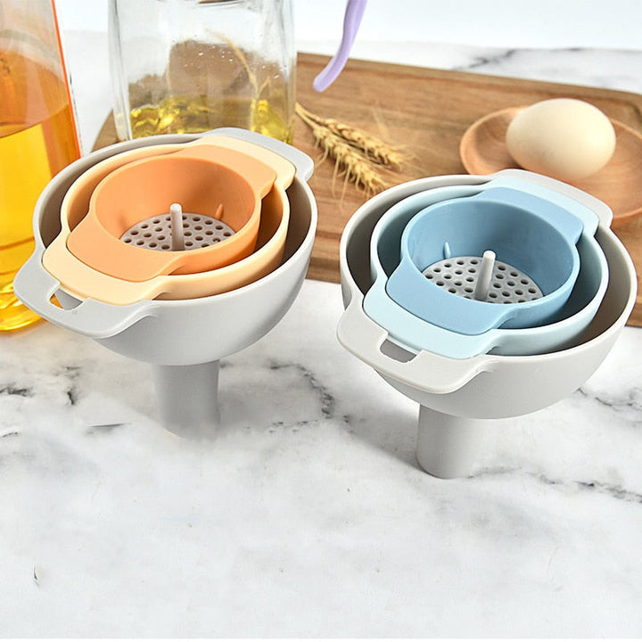 Lisslune | 6in1 Pour Master Reusable Funnel Set