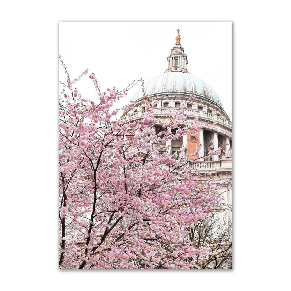 Lisslune | Floral Canvas Poster
