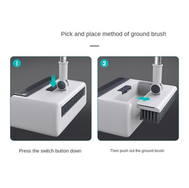 Lisslune | 3in1 Quick Clean Extendable Dustpan Set