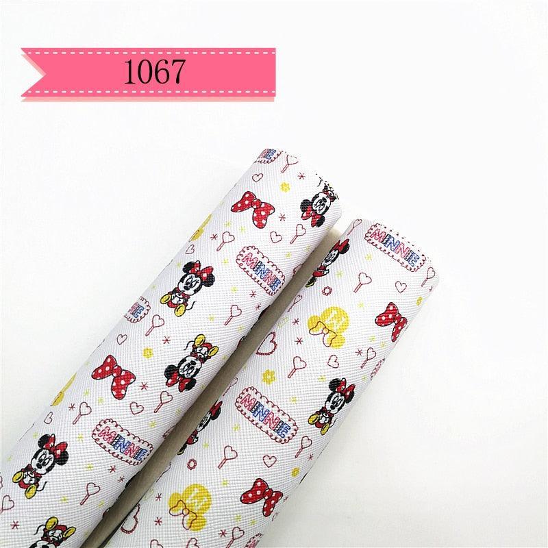 Lisslune | Cartoon-Inspired Synthetic Leather Craft Rolls - Set of 2 - 20x134cm Each
