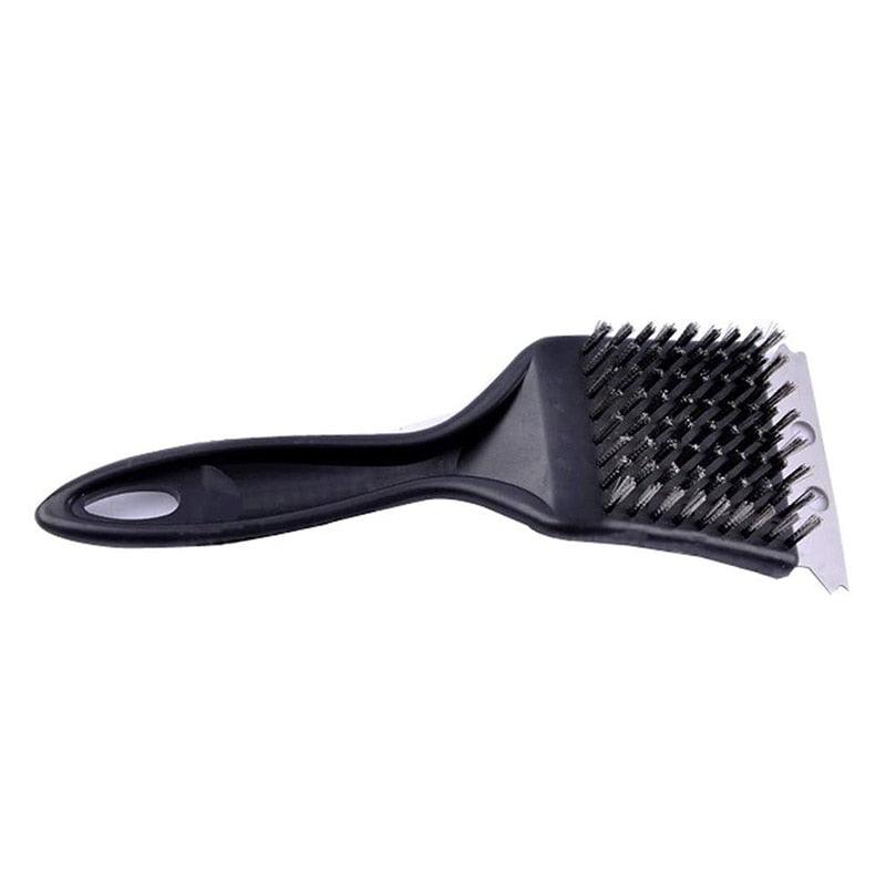 Lisslune | Ultimate BBQ Grill Cleaning Set with Durable Stainless Steel Scraper and Bristle Brush