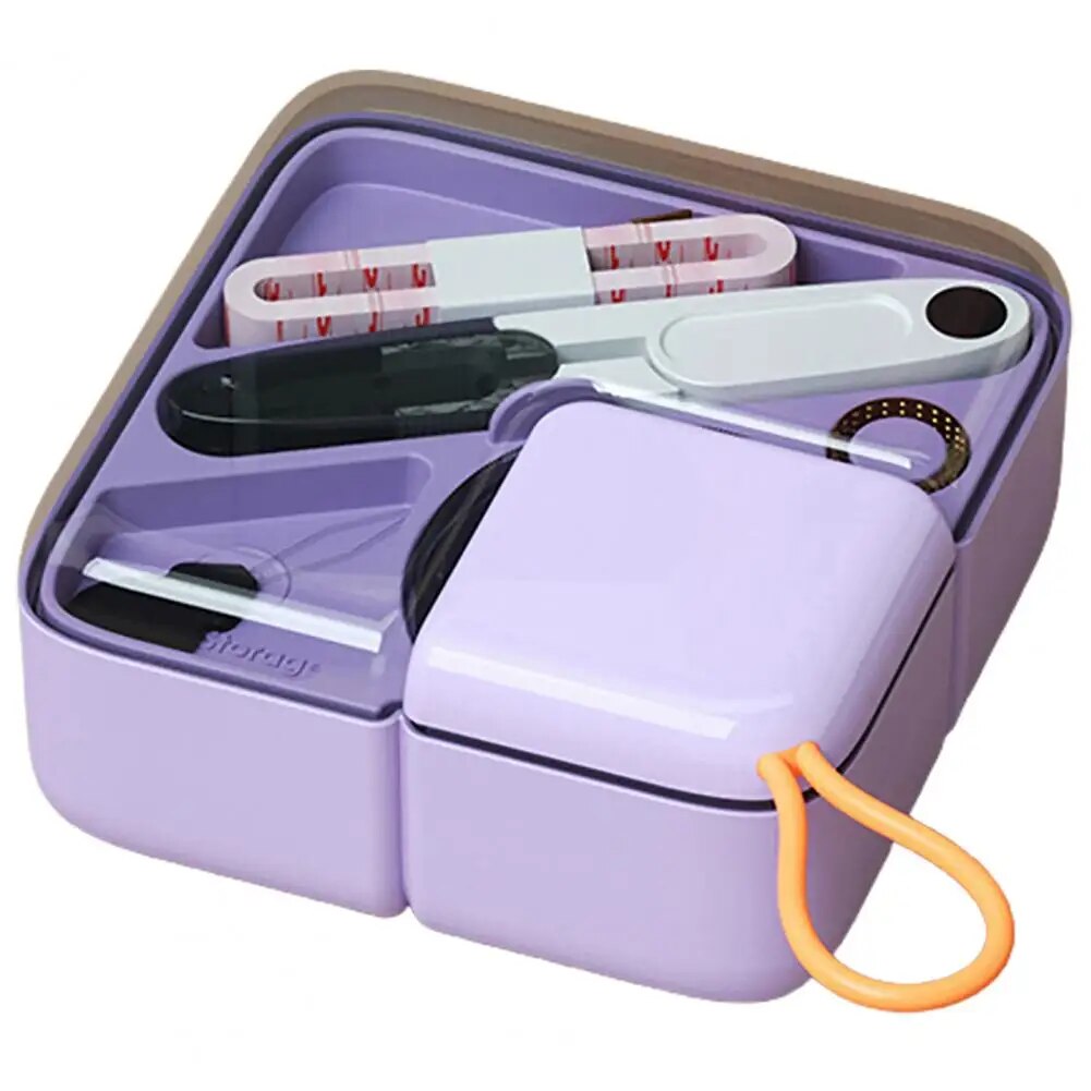 Lisslune | Trendy Pastel-Colored Travel Sewing Kit