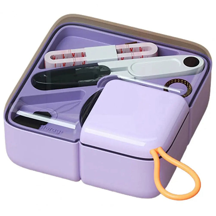 Lisslune | Trendy Pastel-Colored Travel Sewing Kit