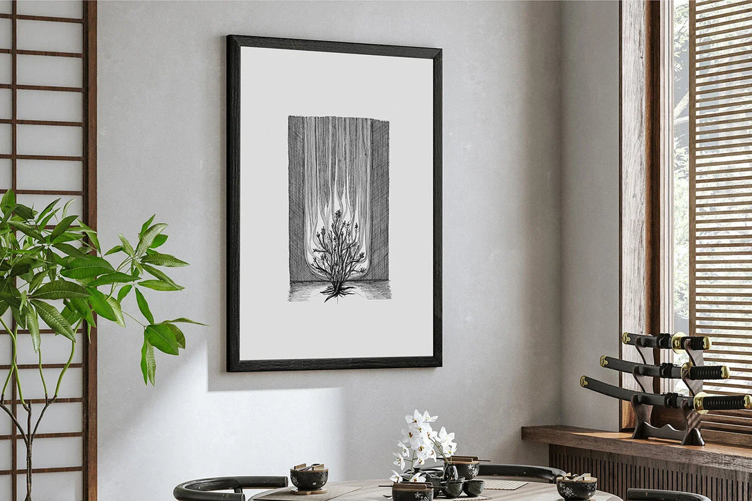 Lisslune | Bush Canvas Poster