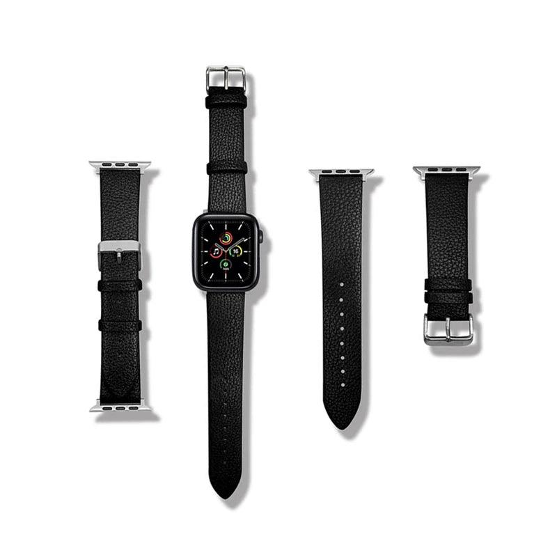 Lisslune | Crumb Glitter Leather Apple Watch Band - Luxe Sparkle Strap