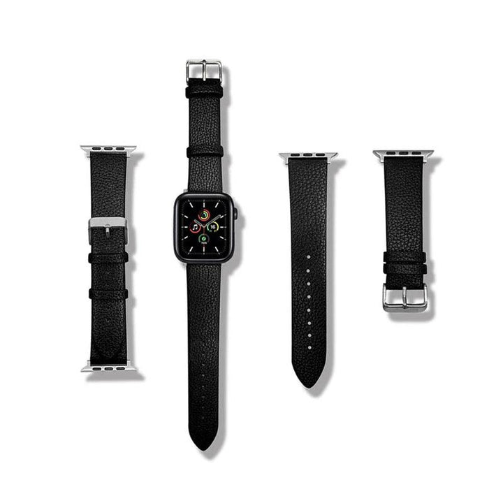 Lisslune | Crumb Glitter Leather Apple Watch Band - Luxe Sparkle Strap