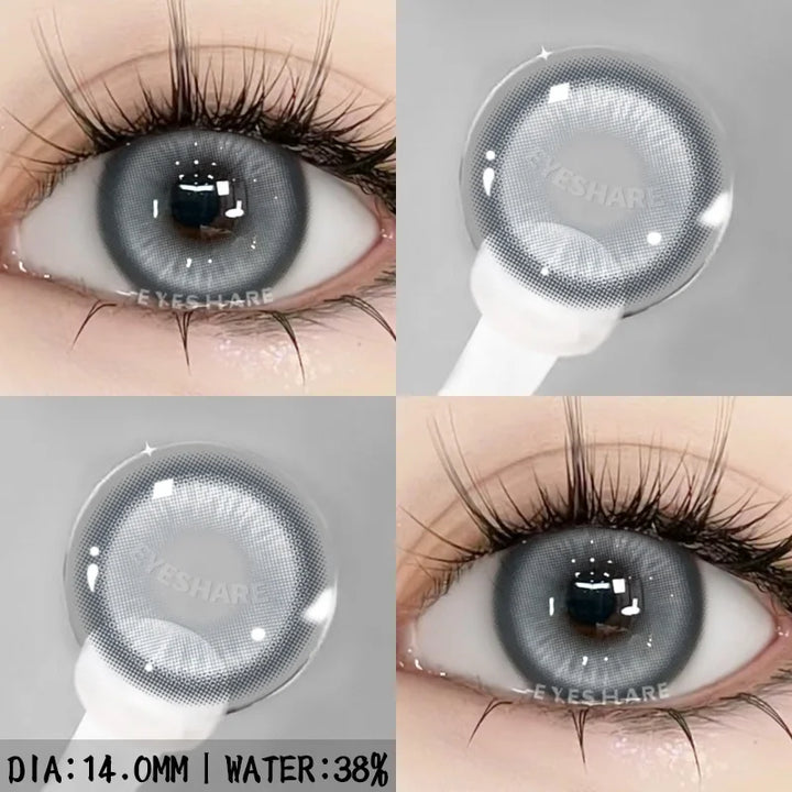 Rynx | 1 Pair purple lenses for eye color contact lenses anime pink lenses blue pupils for eyes Y2K lenses for natural eyes