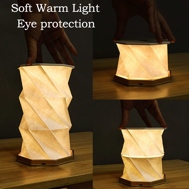 Lisslune | Origami Glow Dimmable Paper Lantern Light