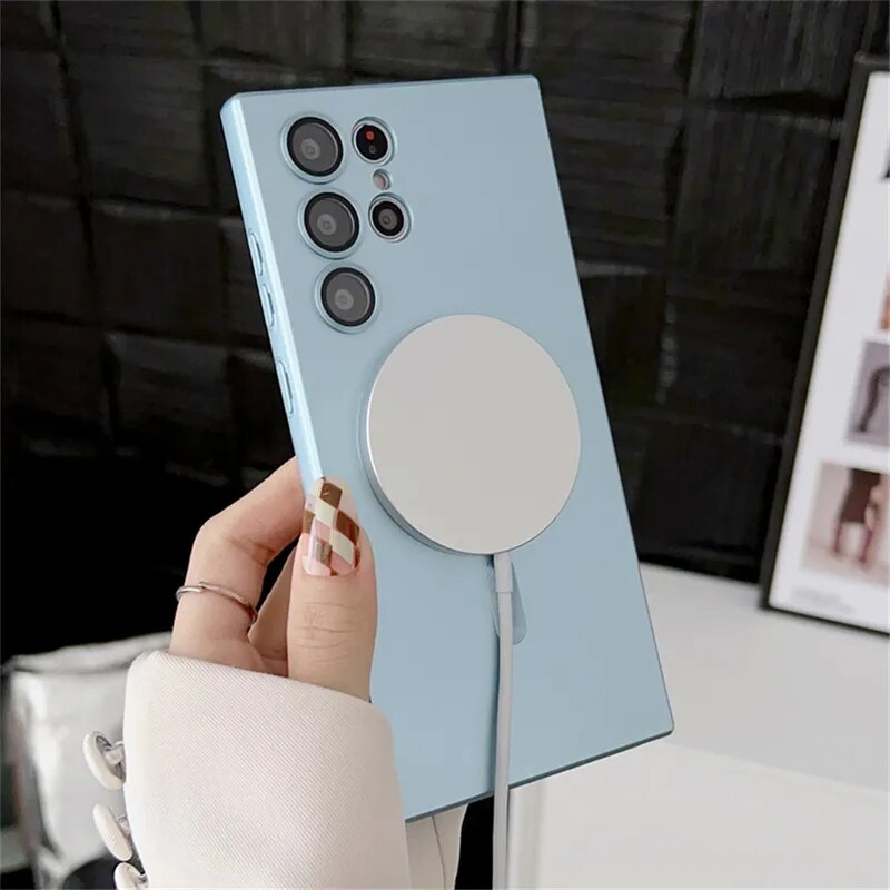 Lisslune | Magnetic charging case for Samsung Galaxy