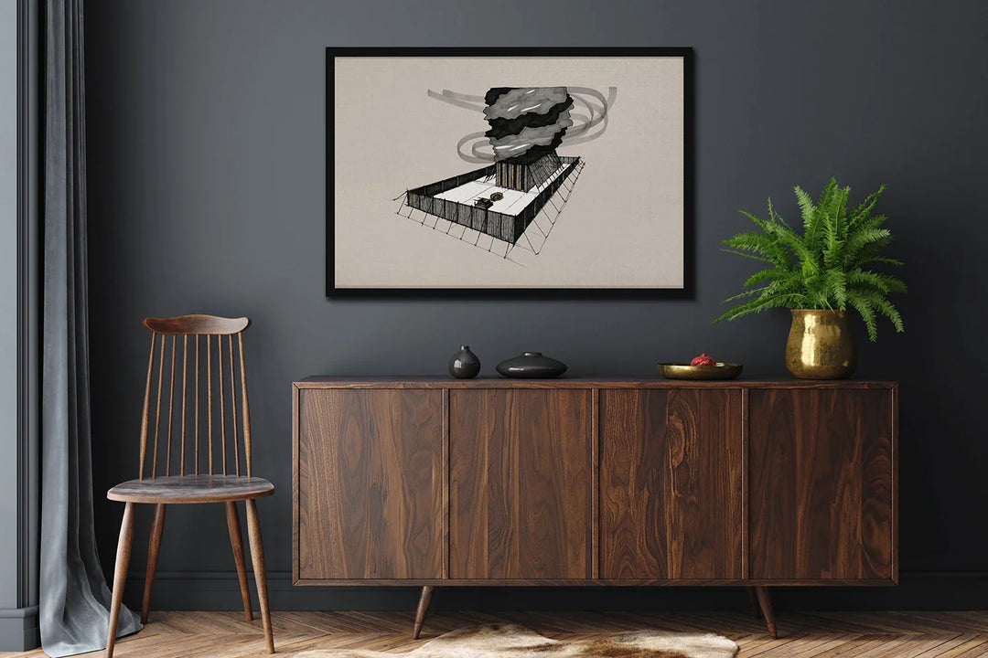 Lisslune | Exodus Canvas Poster