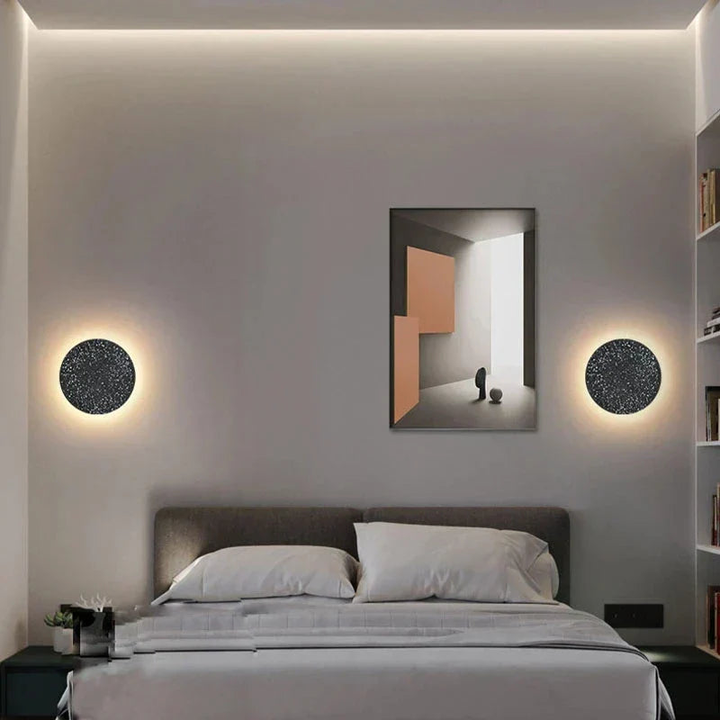 Lisslune | ConcreteAura - Modern Concrete Wall Light