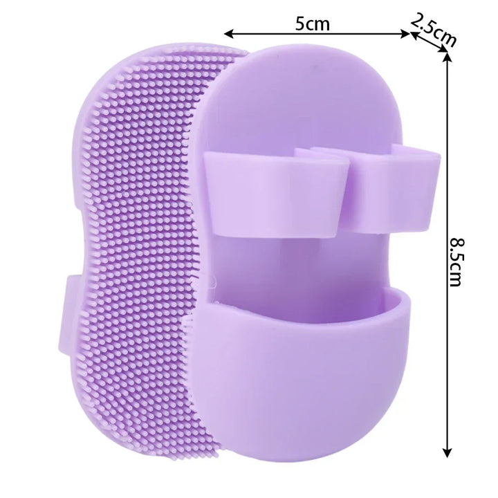 Rynx | 5PCS Portable Silicone Facial Cleansing Brush Deep Clean Massage Peeling Brush Makeup Removal Peeling Face Skin Care Tools