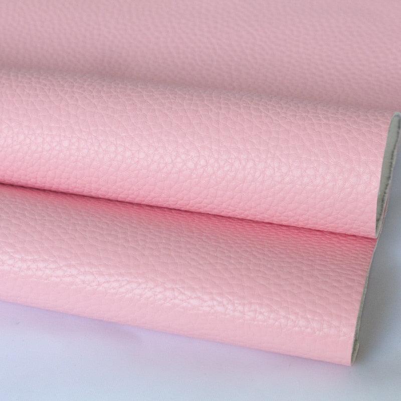 Lisslune | Elegant Lychee Pattern Vegan Leather Craft Sheet - A4 Size for Creative Projects
