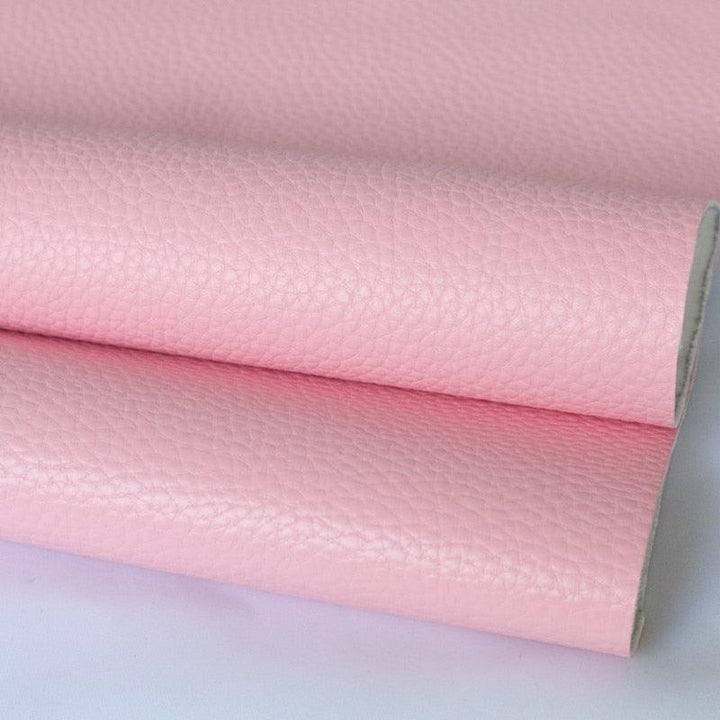 Lisslune | Elegant Lychee Pattern Vegan Leather Craft Sheet - A4 Size for Creative Projects