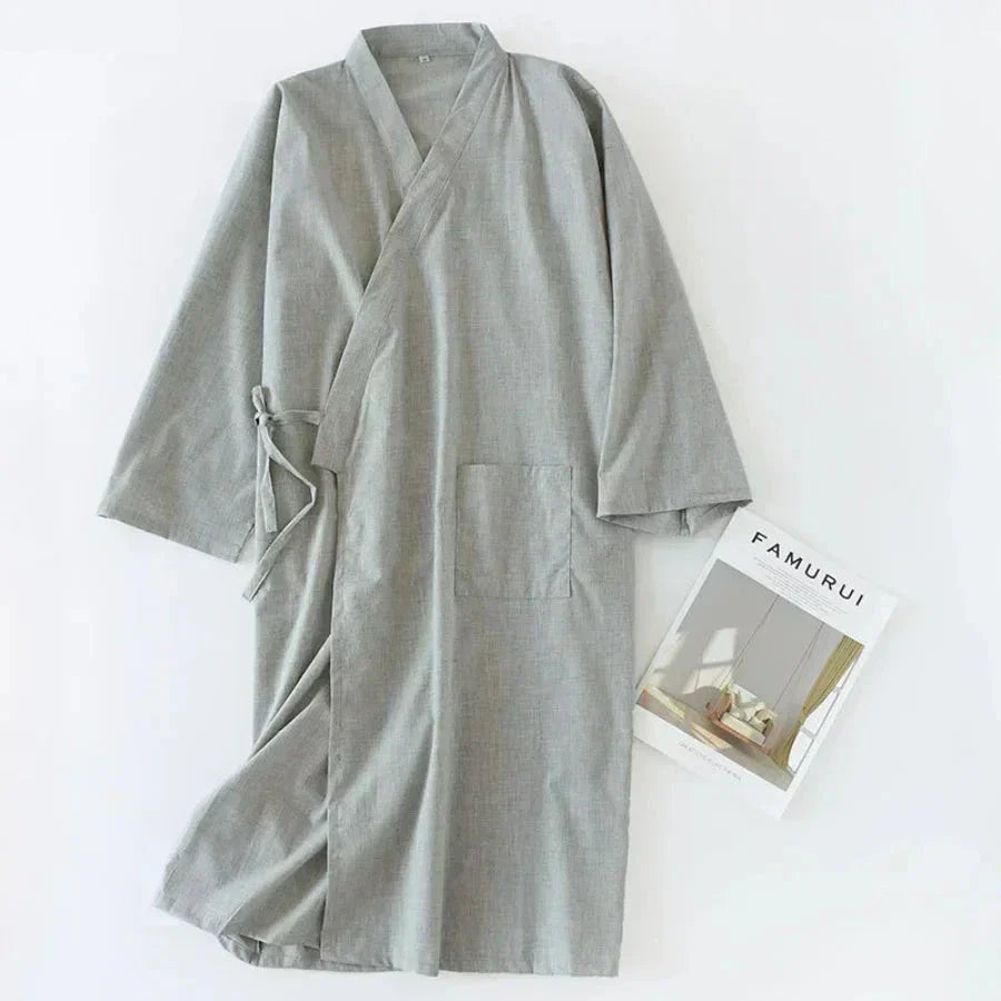 Lisslune | SleepRobe – Cotton Nightgown for Men 2024
