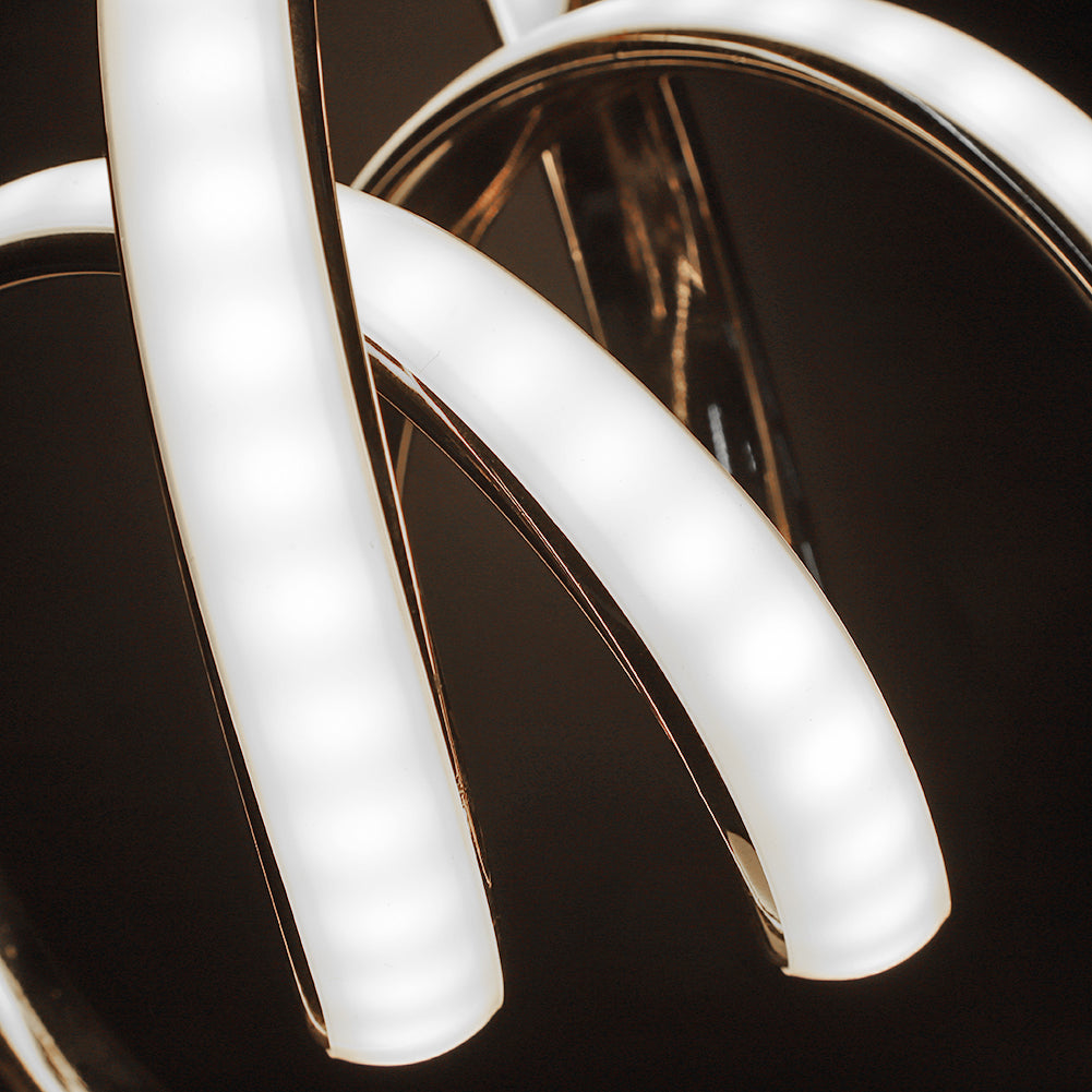 Lisslune | InfinityGlow – LED Spiral Table Lamp with Endless Design