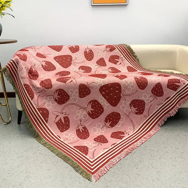 Lisslune | blue silhouette blanket