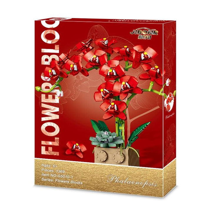 Lisslune | Create your own beautiful orchid bouquet with this DIY flower craft kit