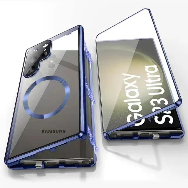 Lisslune | Metal Aluminum Alloy 360 Case with Safety Closure for Samsung Galaxy S24-S23 Series
