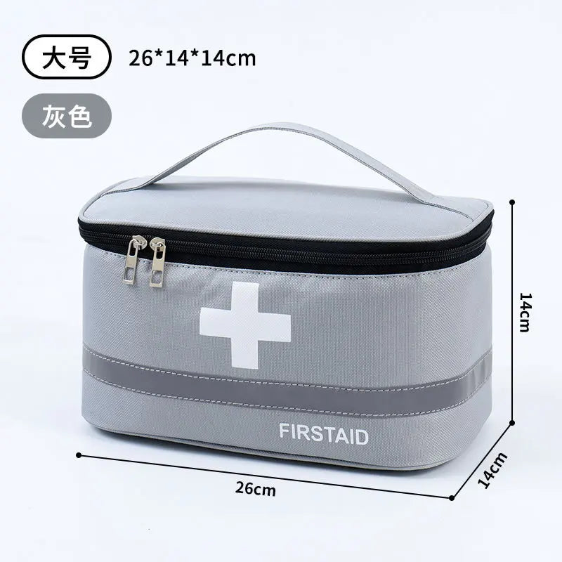 Lisslune | Large Capacity First Aid and Medication Storage Bag