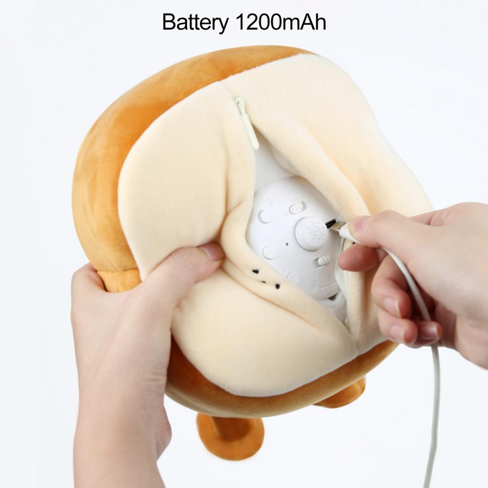 Lisslune | Cute Sleeping Toast Alarm Clock