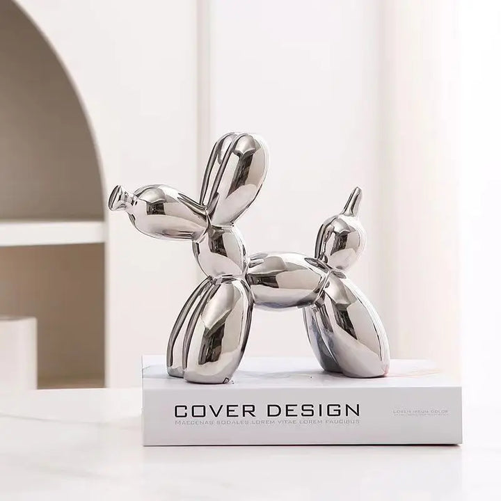 Lisslune | – Small dog sculpture made of balloons