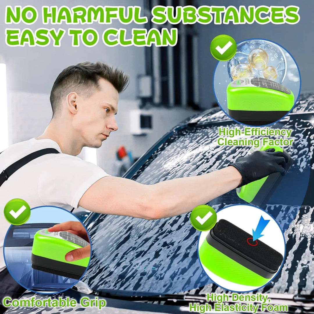 Rynx | Automotive Oil Film Cleaning Brush 150ML Glass Cleaning Board Car Window Glass Oil Film Cleaner Auto Glass Oil Film Cleaner