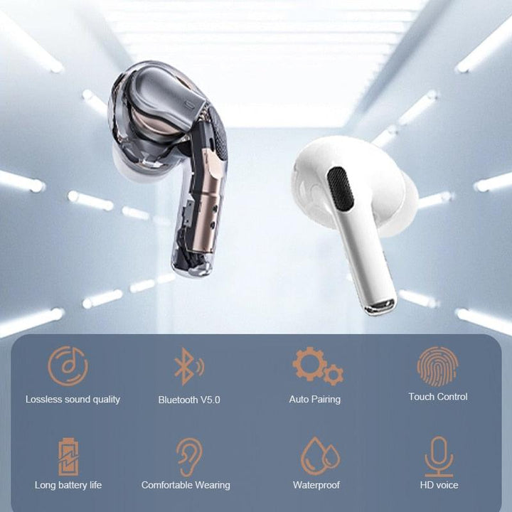 Lisslune | Active Lifestyle Bluetooth Touch-Controlled Earbuds - Wireless Sound Experience